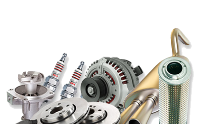 Brake rotors, spark plugs, alternator, water pump and oil filter